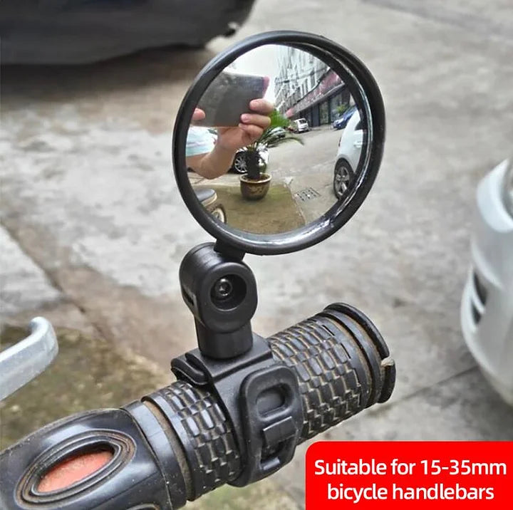 Universal rearview mirror for electric bicycles and electric scooters