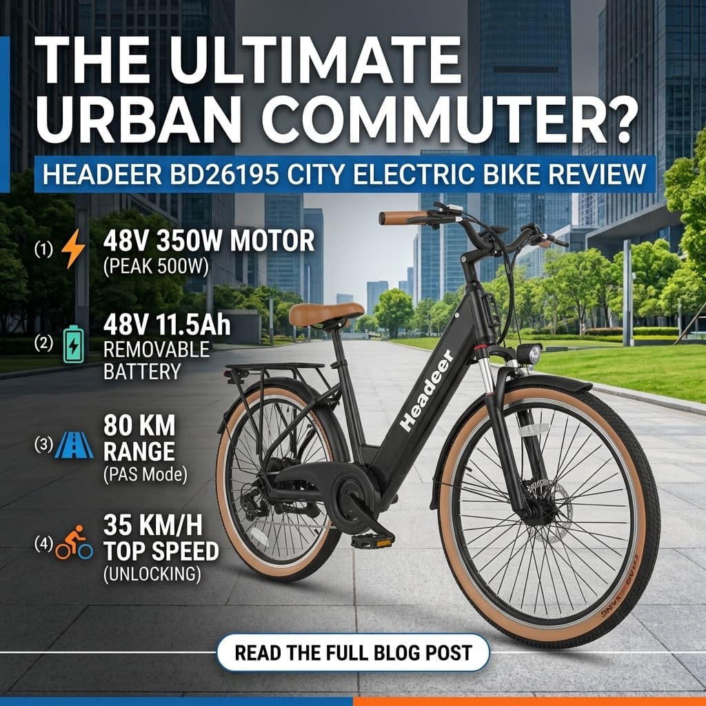 Headeer BD26195 City Electric Bike Review: The Ultimate Urban Commuter?