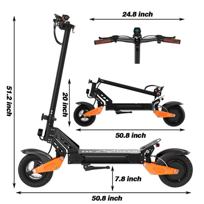 HEADEER H67 48v 15.6AH Battery Electric Scooter