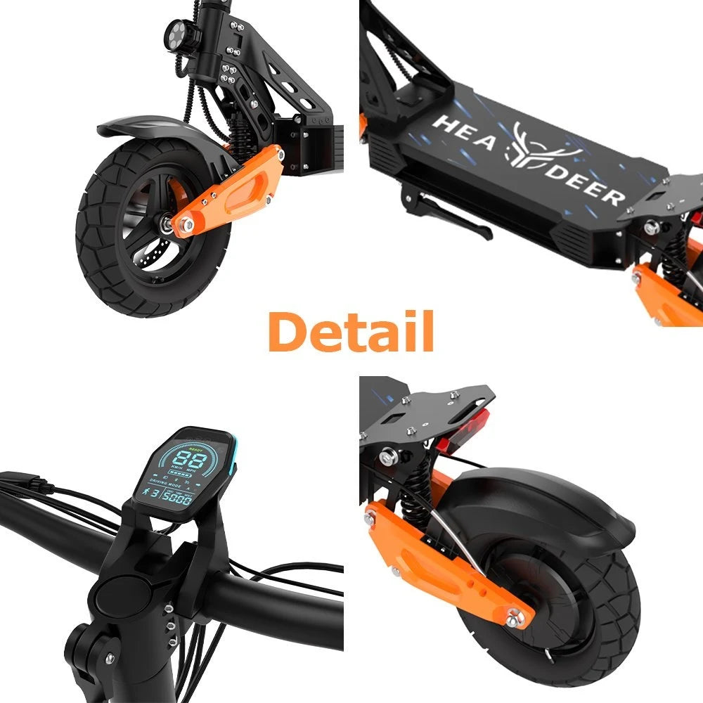 HEADEER H67 48v 15.6AH Battery Electric Scooter