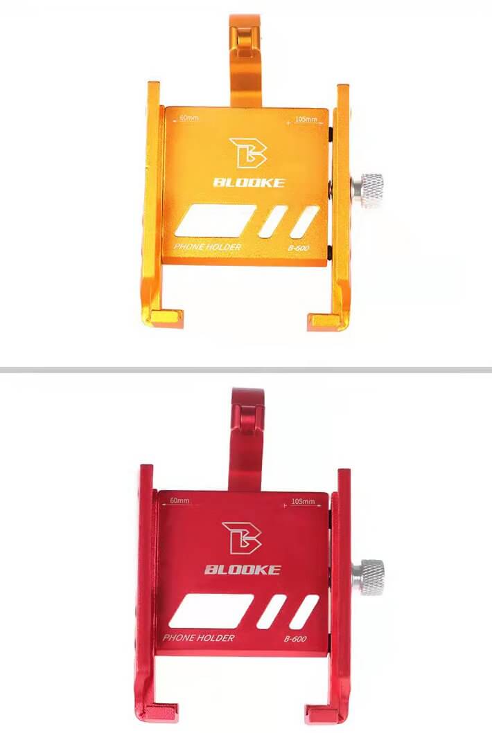 Universal phone holder for electric bicycles and electric scooters