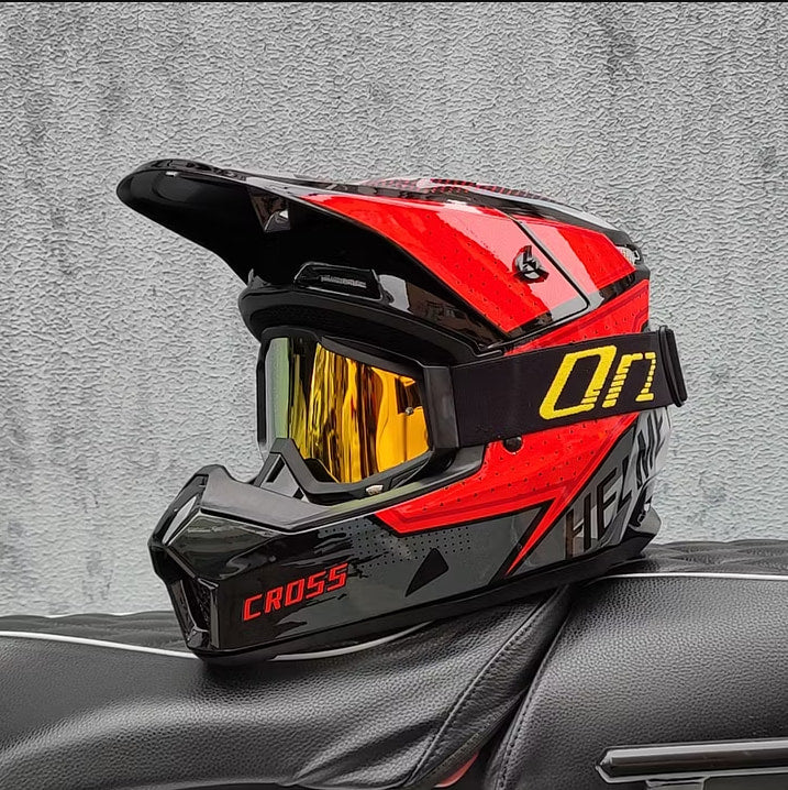 Full Face E-Bike Helmet Electric Scooter Off-Road Racing