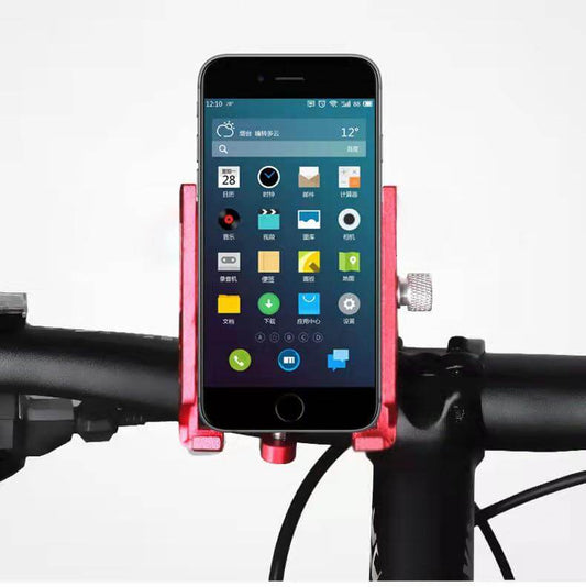 Universal phone holder for electric bicycles and electric scooters