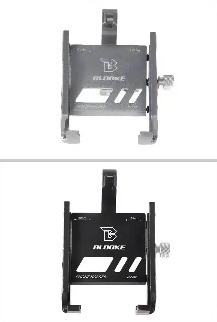 Universal phone holder for electric bicycles and electric scooters